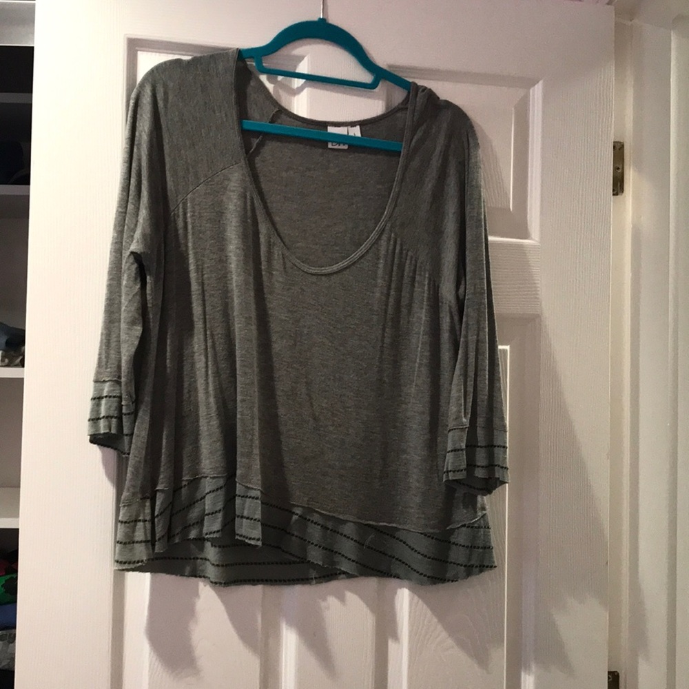 Grey long sleeve size large